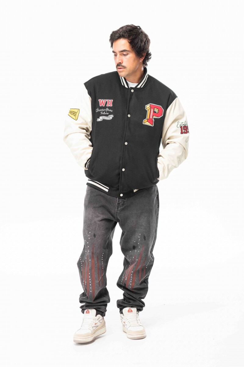 Campera PE Negro