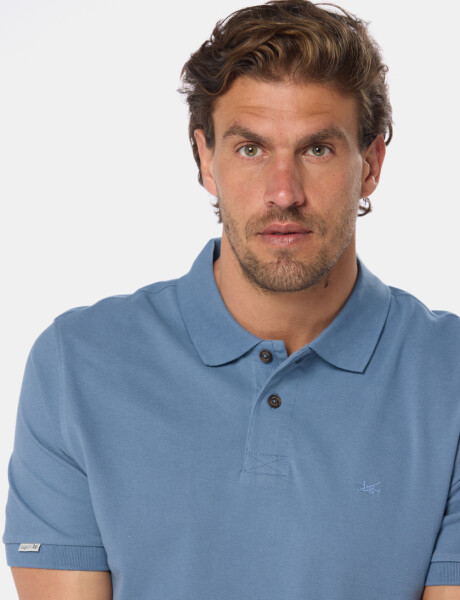 REMERA POLO PIQUE LISA Piedra