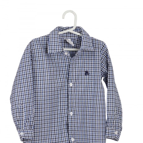 Camisa de Niño/a cuadrille azul