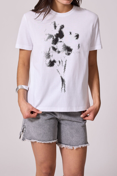 T-SHIRT TIBAN DIXIE Blanco