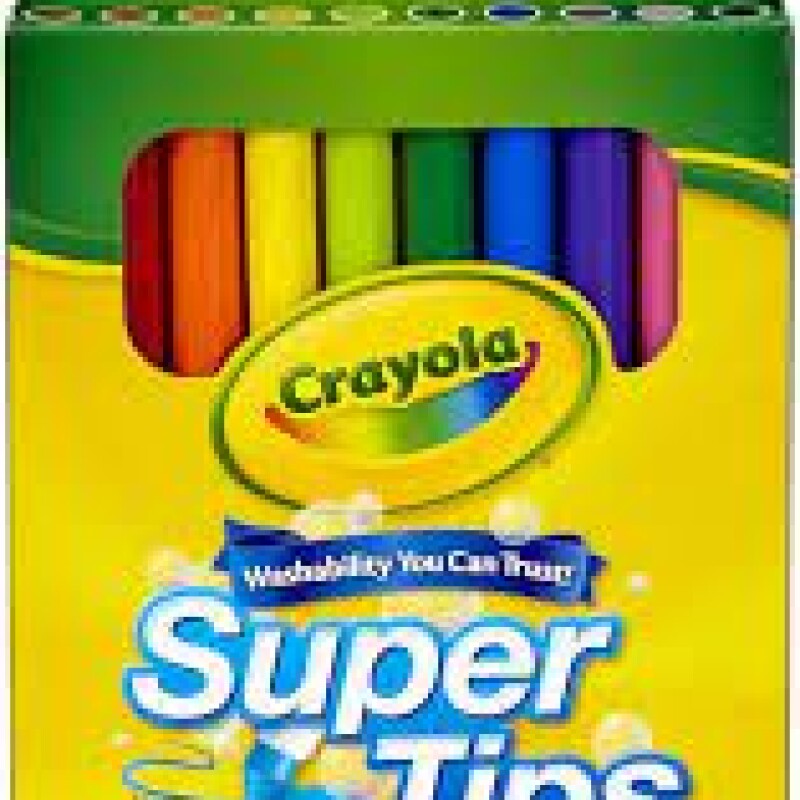 Rotuladores CRAYOLA, Caja x12 Colores