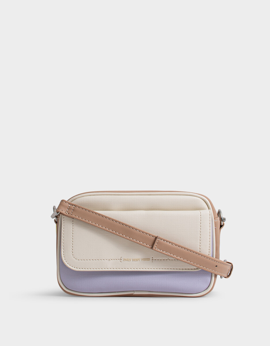 Bandolera De Cuerina Con Solapa 