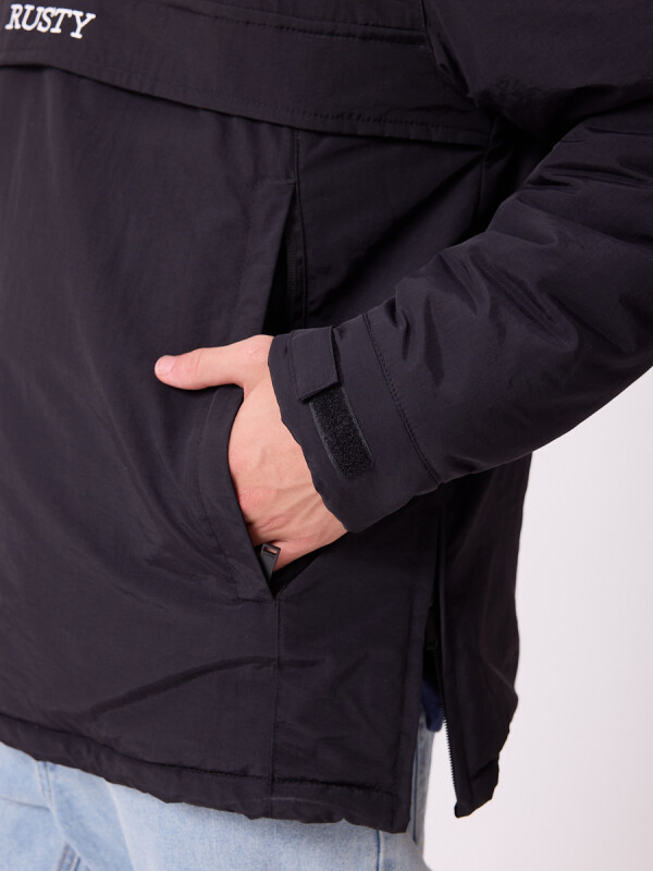 CAMPERA M/C SULENW26 RUSTY Negro