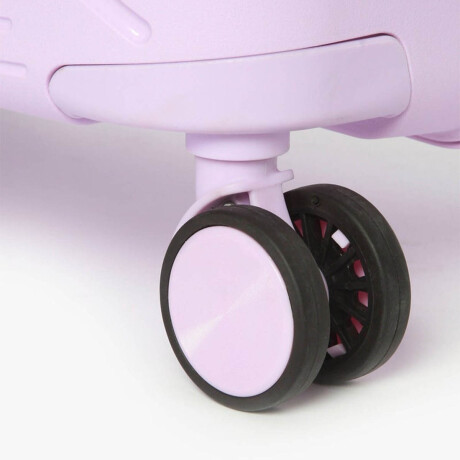 Set X3 Valijas De Viaje Rígidas 4 ruedas 20, 24 y 28 Violeta