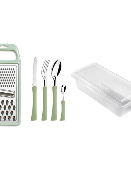 SET 24PZAS + RALLADOR MANGO ROMERO INOVA DI SOLLE SET 24PZAS + RALLADOR MANGO ROMERO INOVA DI SOLLE