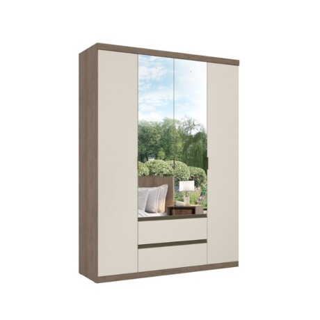 ROPERO 4P NOBRE RUSTIC OFF WHITE THB ROPERO 4P NOBRE RUSTIC OFF WHITE THB