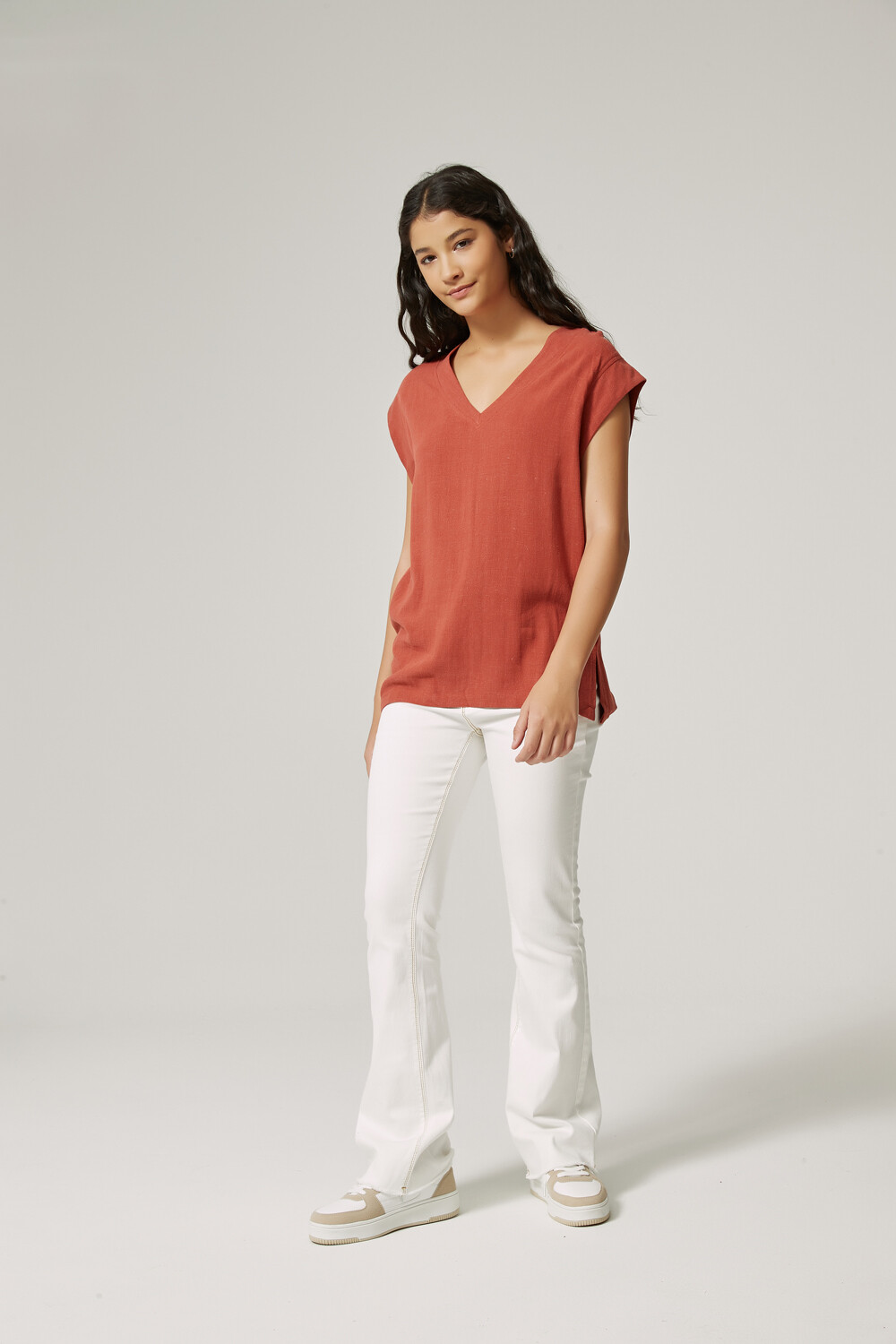 Blusa Mirza Terracota