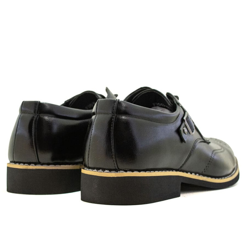 Zapatos Starsax Acordonado de Hombre - FD04M Negro