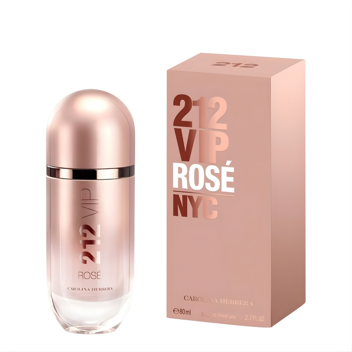 Perfume Carolina Herrera 212 Vip Rose Glam Cab Edp 80ml 