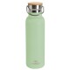Botella térmica Mobby en acero inox. y bamboo 450ml Verde
