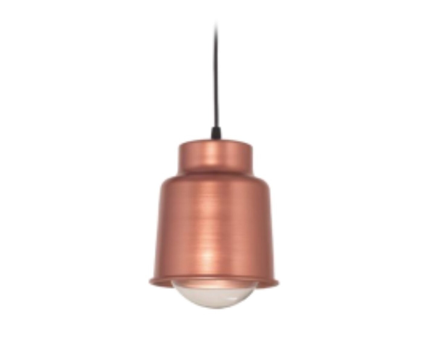 COLGANTE 1L TRELEW COBRE CHAPA E27 D35CM 
