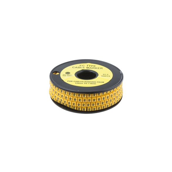 Identificador para cables de 2 a 4mm2, letra "R" WI4547