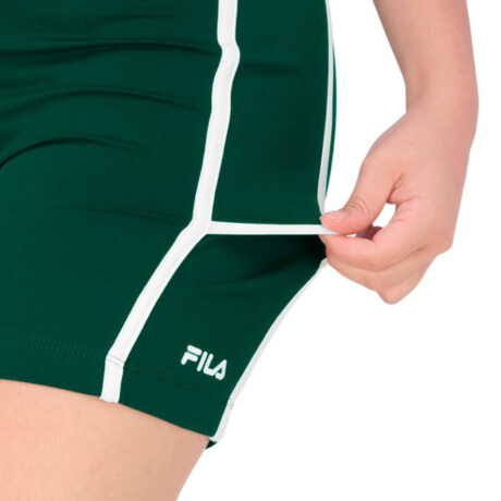 Fila Sports Club Short Tenis Para Mujer Verde