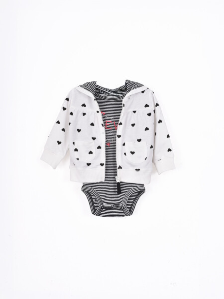 CONJUNTO LOREN SET 3 PCS BLANCO