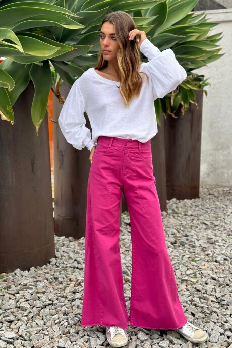 PANTALON JACINTO JEAN Fucsia