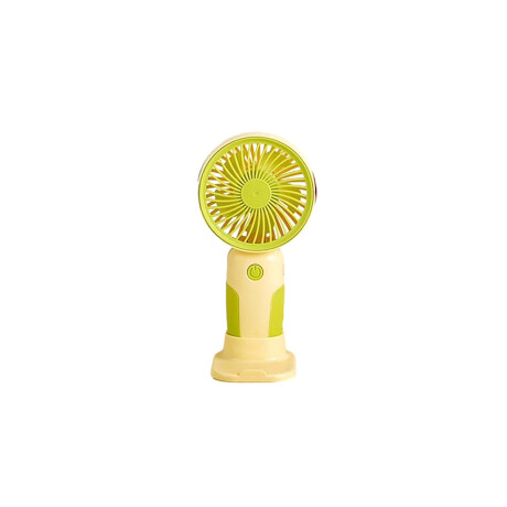 Mini ventilador portátil con base Verde