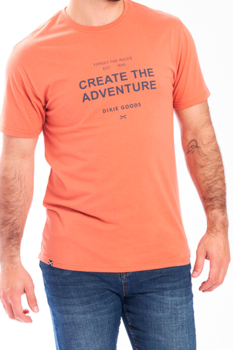 T-SHIRT ERIE DIXIE Naranja