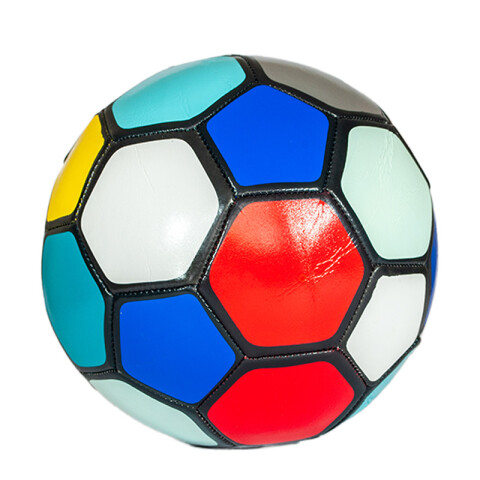 3x2 OUTLET Pelota para futbol de cuero Nº5 en colores fluo Unica