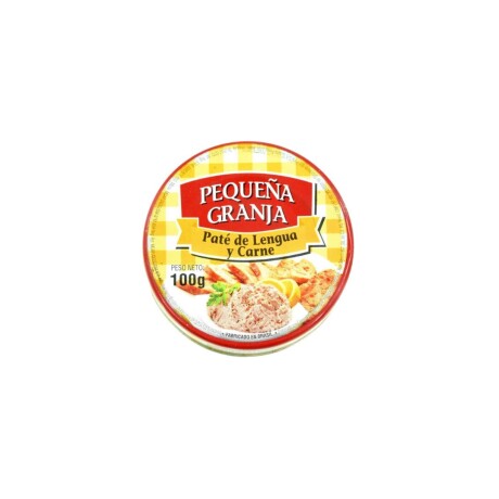PATE PEQUEÃÂA GRANJA LENGUA Y CARNE 100GRS PATE PEQUEÃÂA GRANJA LENGUA Y CARNE 100GRS