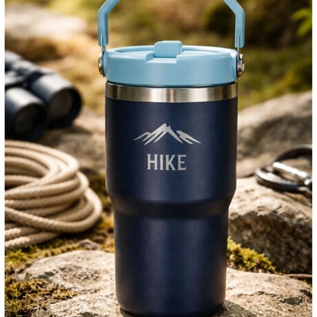 Termo Grip 590 ML Hike Color Azul