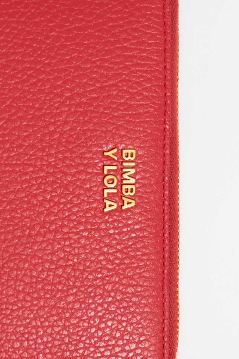 BILLETERA Rojo