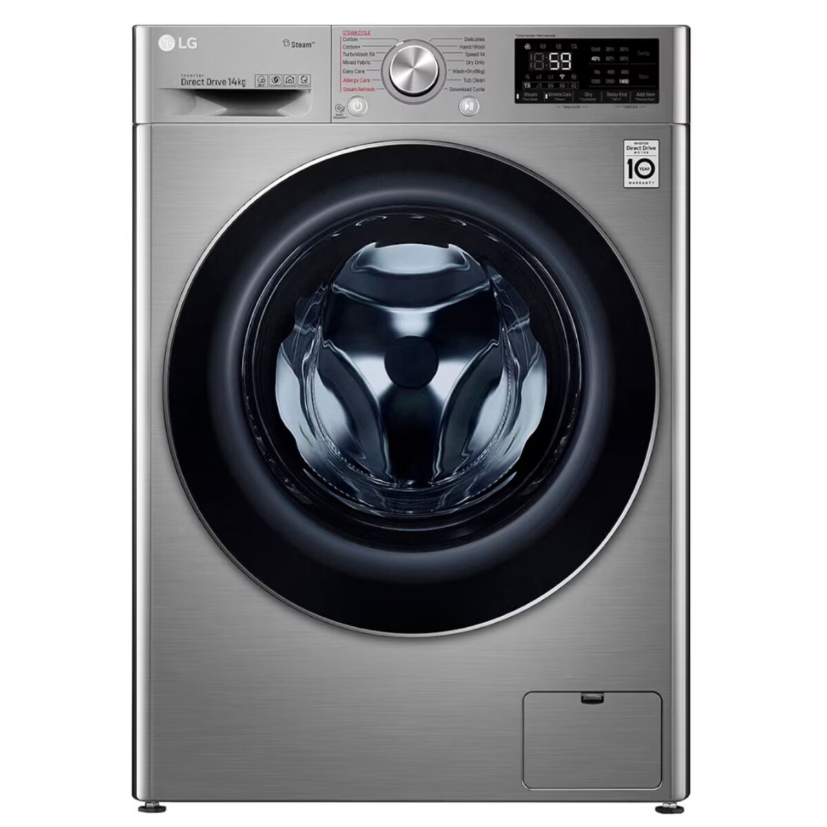 Lava-Secadora Carga Frontal 14Kg con Tecnología AI DD 