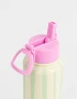 Accesorios Cocina Perrito Botella De Acero De 1 Litro Estampada Con Pico Revatible - Combinacion Multicolor