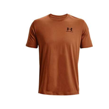REMERA UNDER ARMOUR SPORTSTYLE LC SS Brown