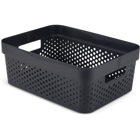 Cesta INFINITY 11L plástico negro Negro