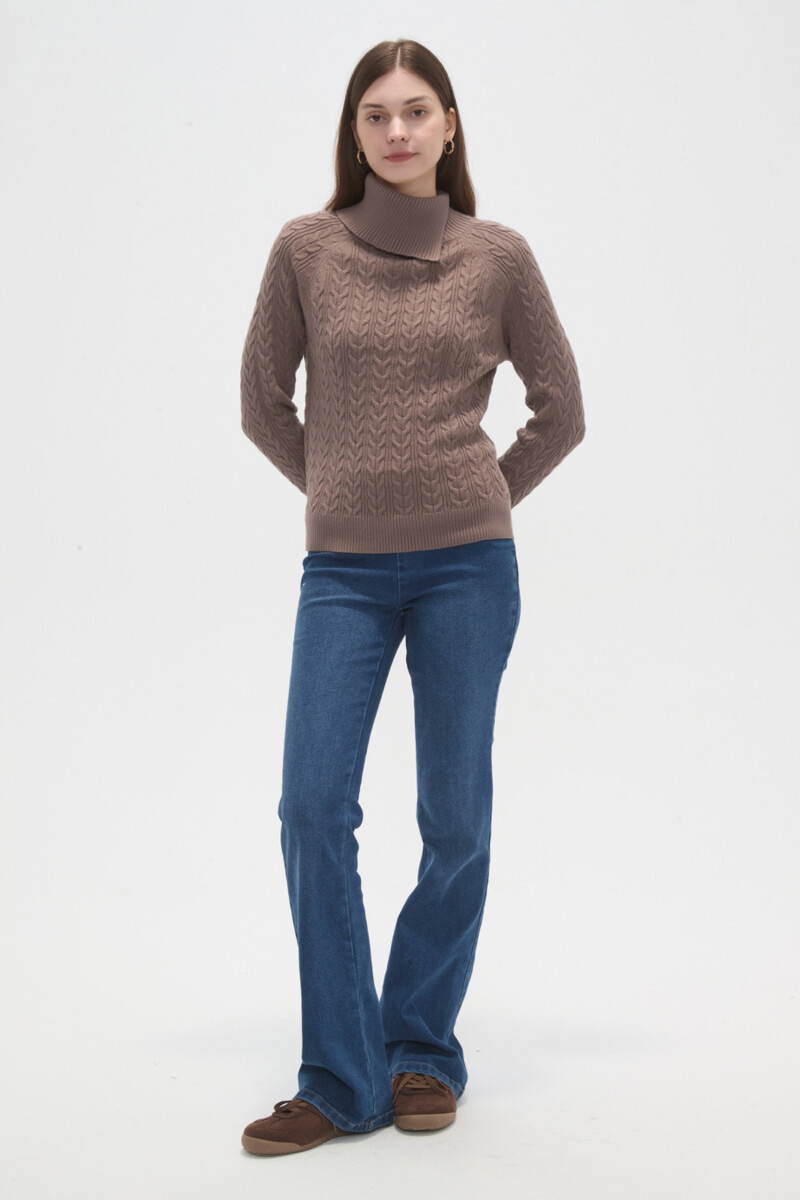 Sweater Ailara - Taupe / Mink / Vison 