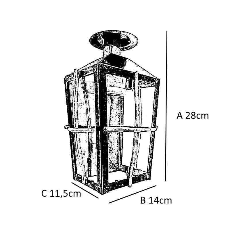 FAROL DE 3 CARAS FIDE CHICO FAROL DE 3 CARAS FIDE CHICO