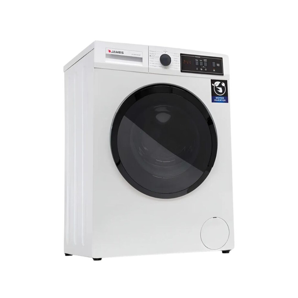 Lavarropas Carga Frontal Blanco 7 Kg - Modelo LR 7990 INV - James Lavarropas Carga Frontal Blanco 7 Kg - Modelo LR 7990 INV - James