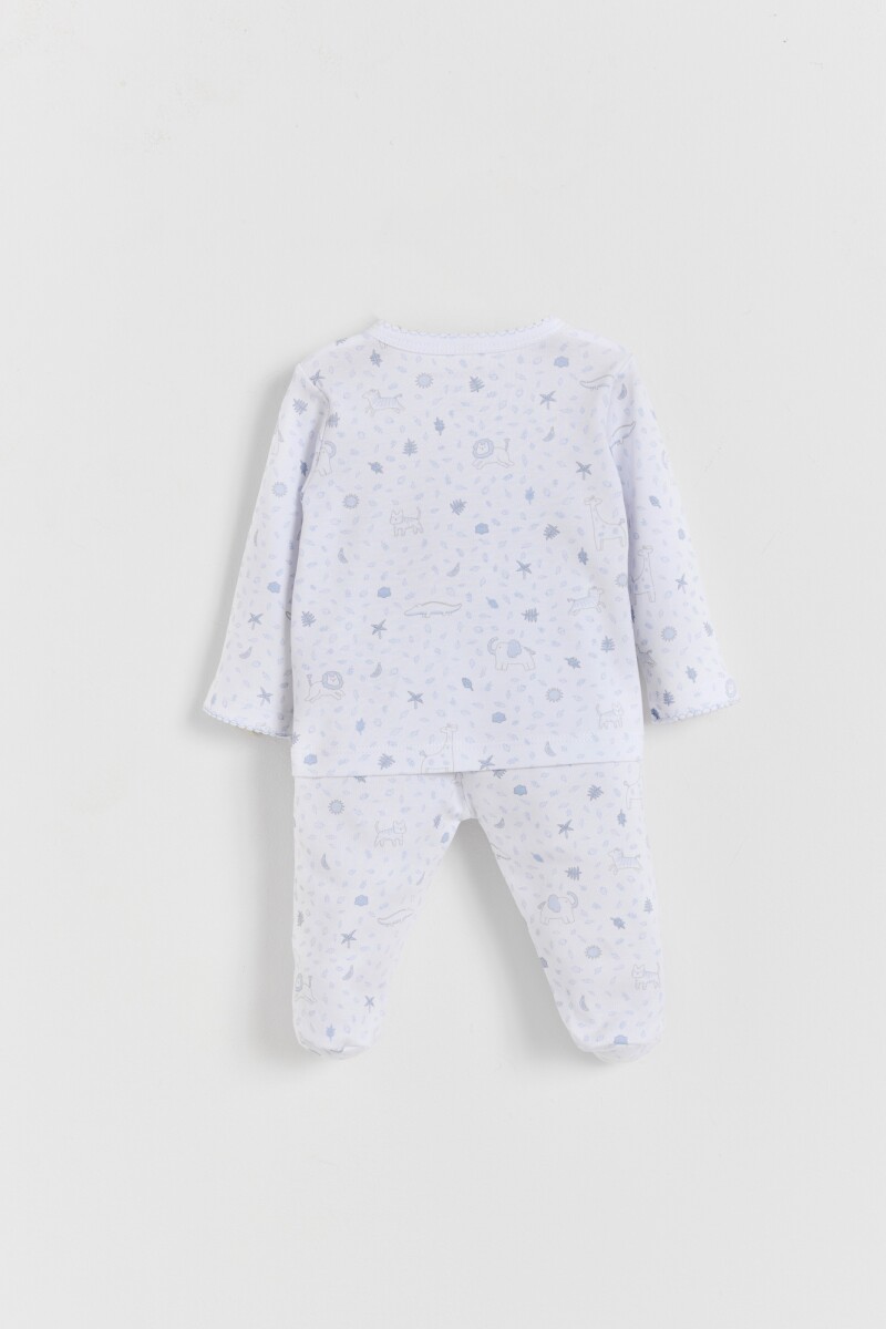 SET BATITA RANITA LITTLE ANIMALS Estampado