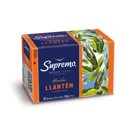 TE SUPREMO HERB. LLANTEN 20/S Unica