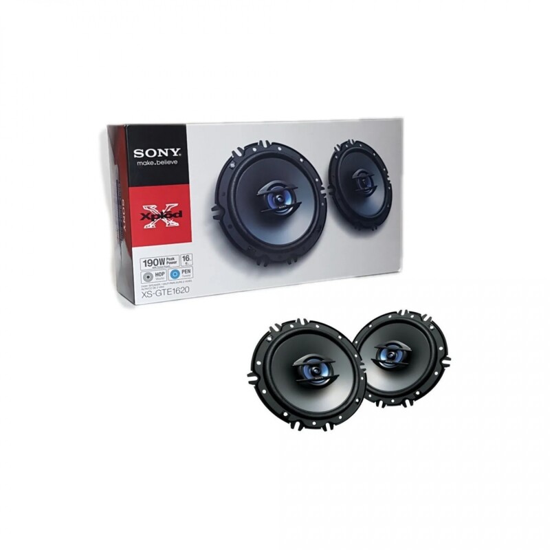 Sony Parlantes 6.5" 16cm 2 Vias 190W 40RMS Sony Parlantes 6.5" 16cm 2 Vias 190W 40RMS