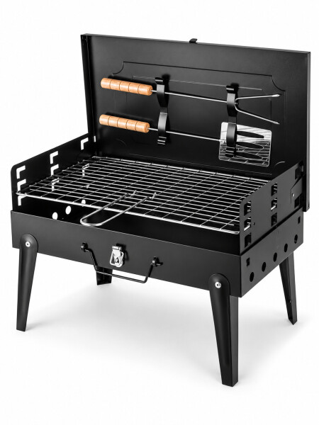 PARRILLA PORTATIL NEGRO