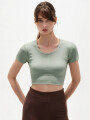 Remera Kodah Verde Grisaceo