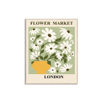CUADRO 40x50cm MARCO FLOWER MARKET LONDON CUADRO 40x50cm MARCO FLOWER MARKET LONDON