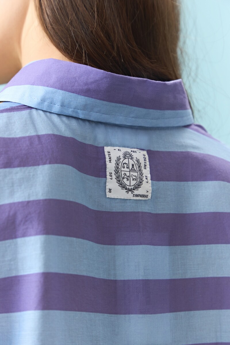 Camisa rayada yorugua multicolor