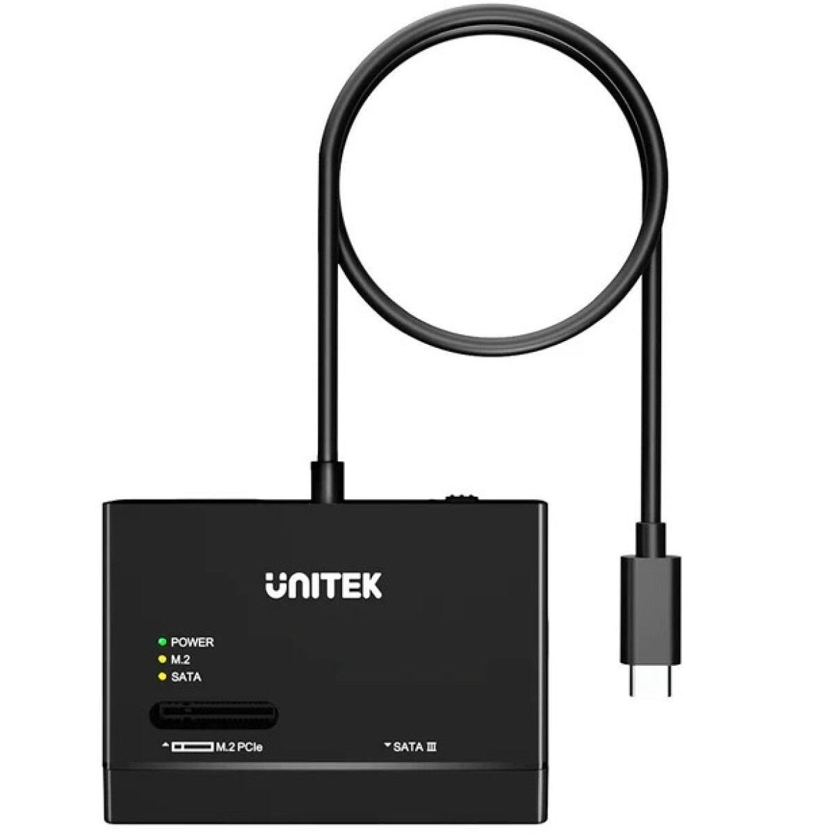 Adaptador Externo Unitek Usb-c para Discos M.2, 2.5" y 3.5" 
