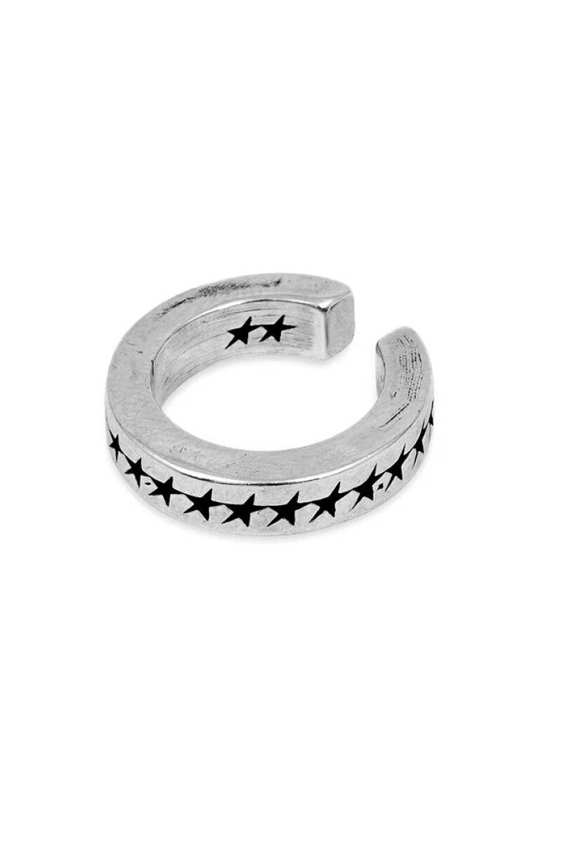 Icon Monogram Earcuff Plata