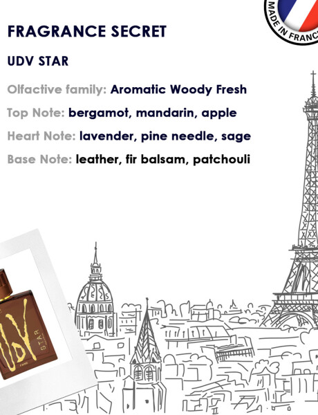 Perfume Ulric de Varens UDV Star EDT 60ml Original Perfume Ulric de Varens UDV Star EDT 60ml Original