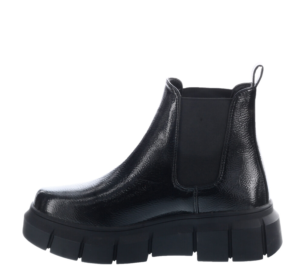 Bota chelsea BALU con elastico lateral Black