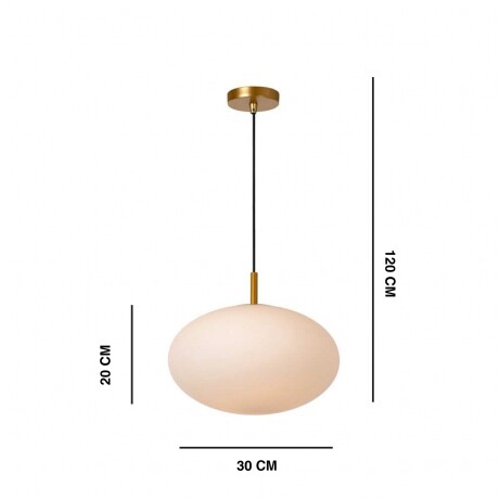 ARTEFACTO COLGANTE DECORATIVO<br /> ARTEFACTO COLGANTE DECORA NORWOOD - GOLD<br /> NORWOOD - GOLD Artefacto Colgante Decorativo Norwood Gold