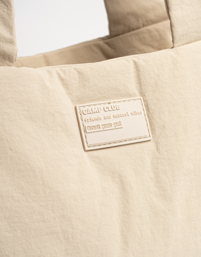 Bolsos Bolso Puffy Crudo - Blanco Crudo