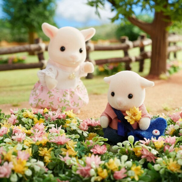 Sylvanian Families Familia Cabras Cabritas Muñeco Infantil Sylvanian Families Familia Cabras Cabritas Muñeco Infantil