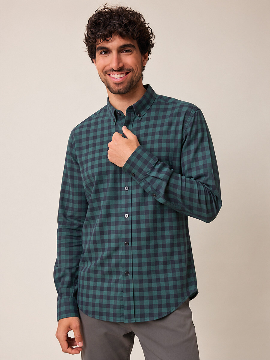 CAMISA OLARIA POLANCO - Azul 