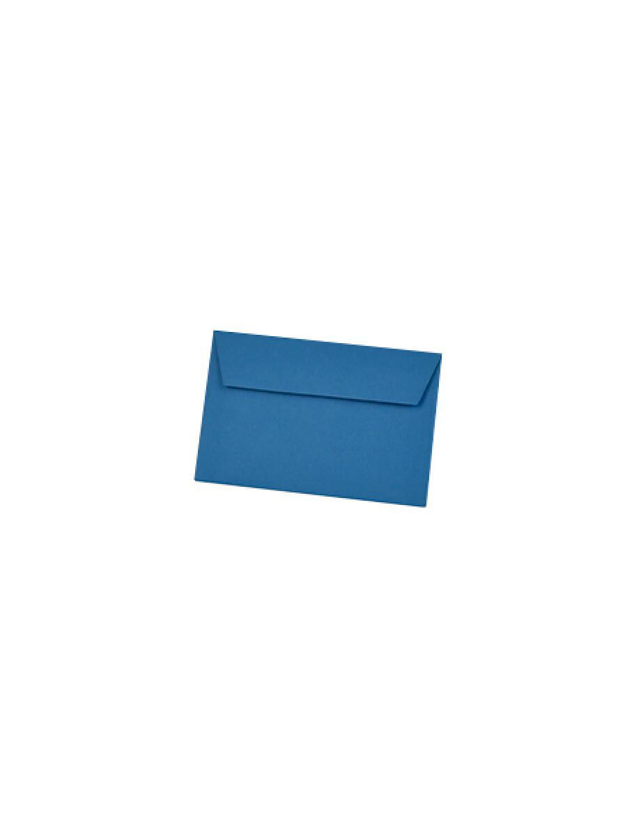 Sobre color 120 grs 6,5x10 cm. - AZUL 