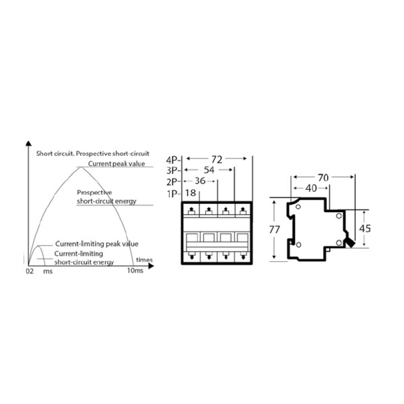 DISYUNTOR DIN 1X 63A 06KA DISYUNTOR DIN 1X 63A 06KA
