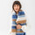 Bufanda Sunset Azul/Blanco